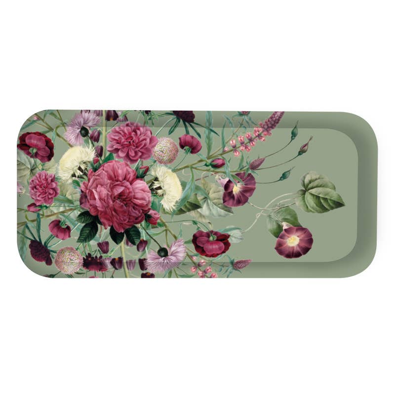 Bandeja jardín de flores Blossom 32x15 cm