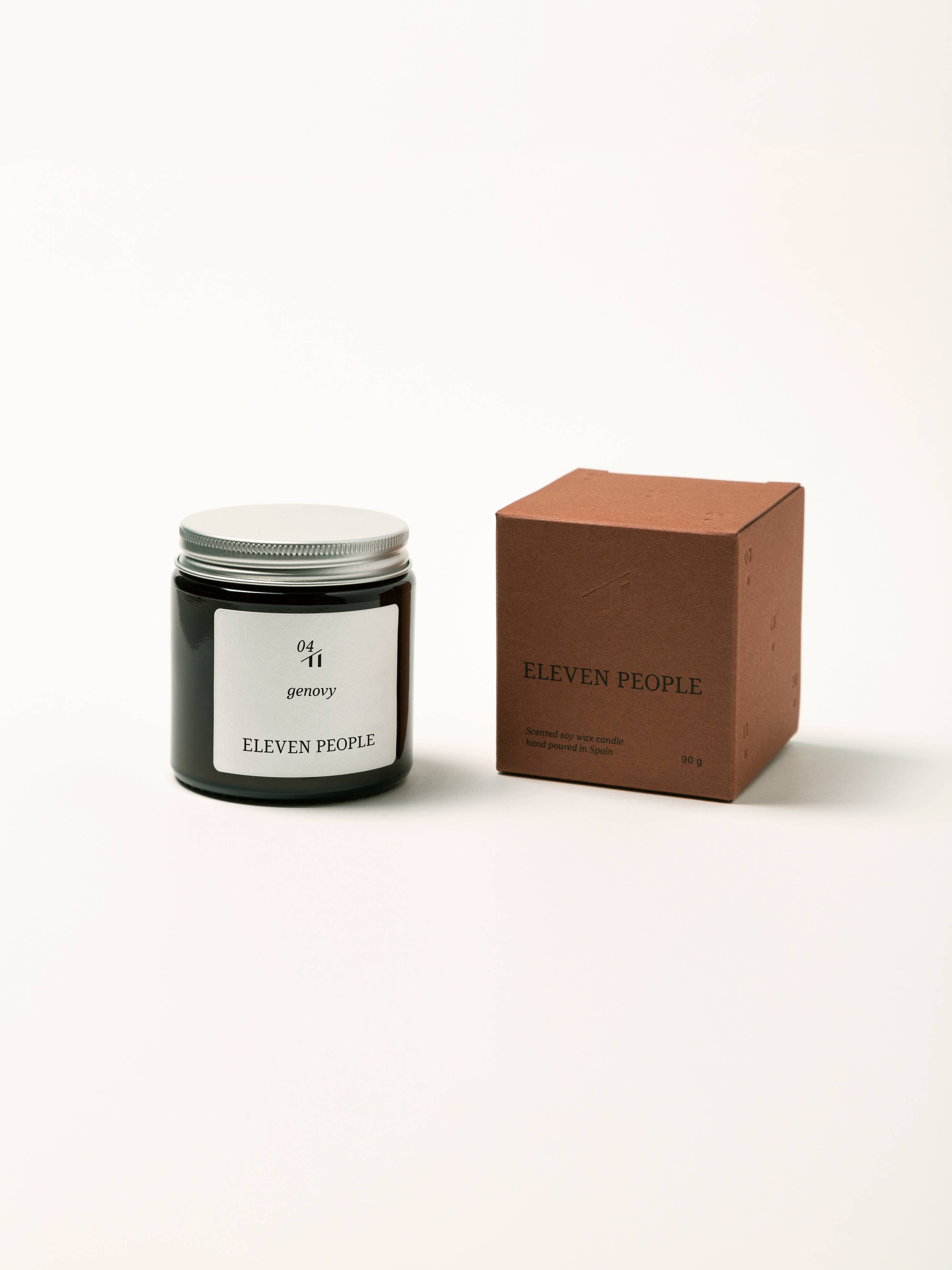 Vela GENOVY nº 04 de rosa, geranio y vetiver: Mediano