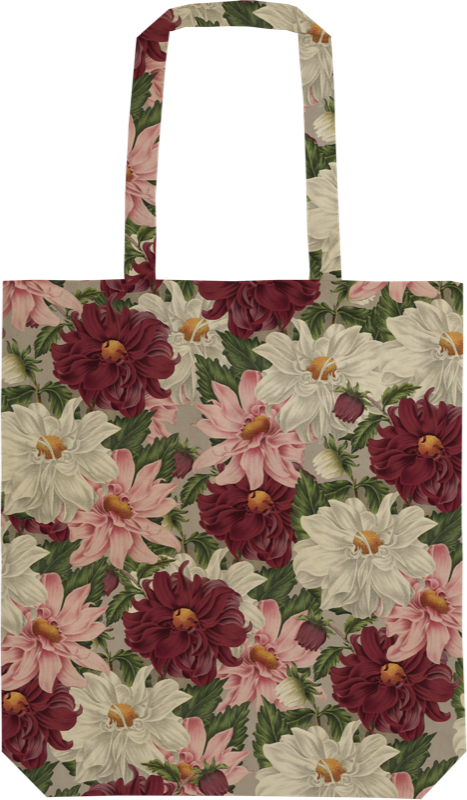 Tote Bag Dalias