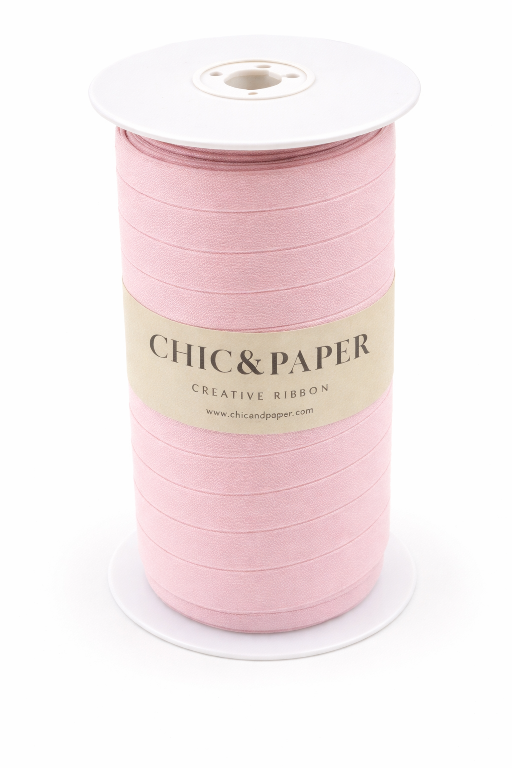 Cotton Ribbon UNICOLOR XL 15mm x 250m Blush