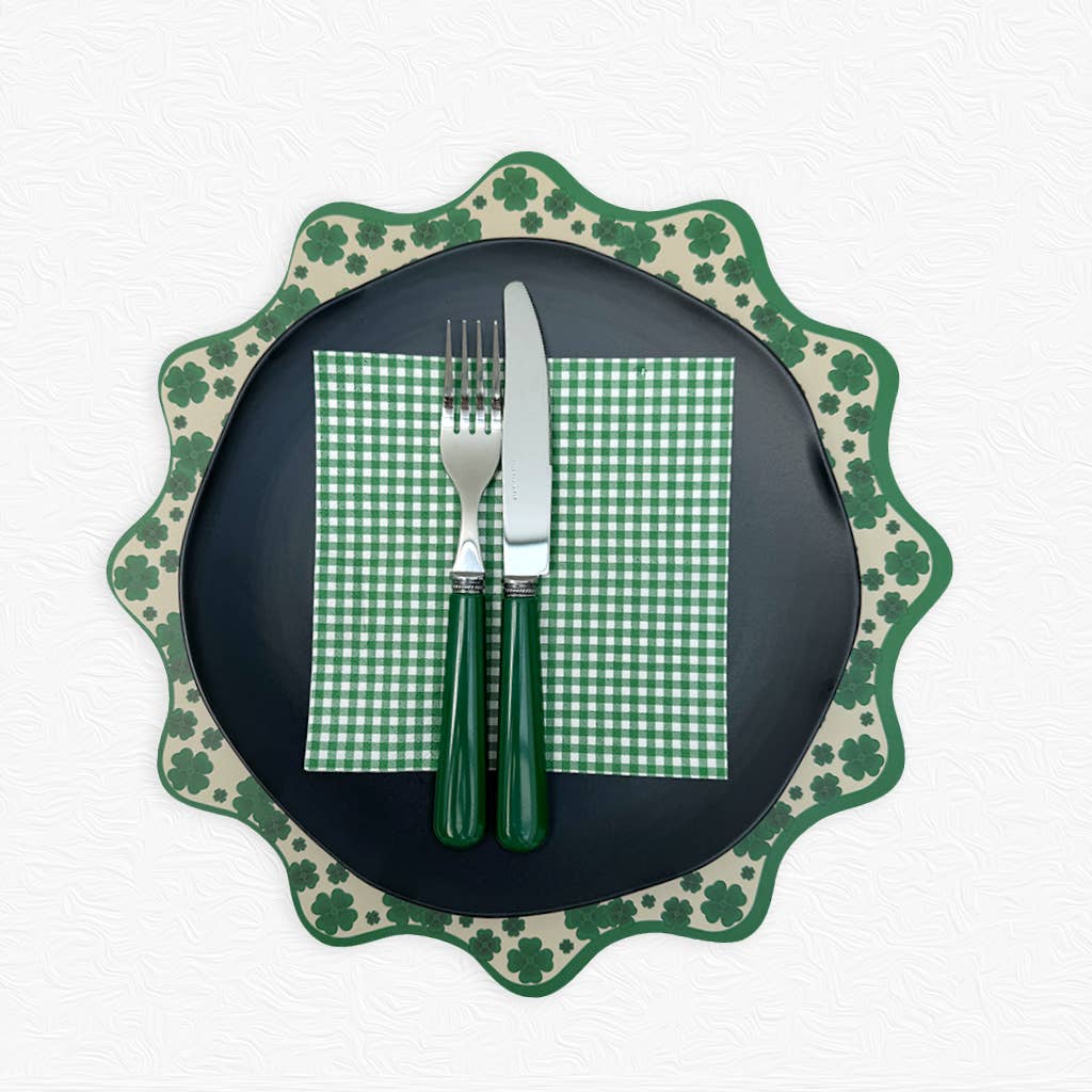 Tenedor y cuchillo de jardín de acero inoxidable con mango verde: Verde