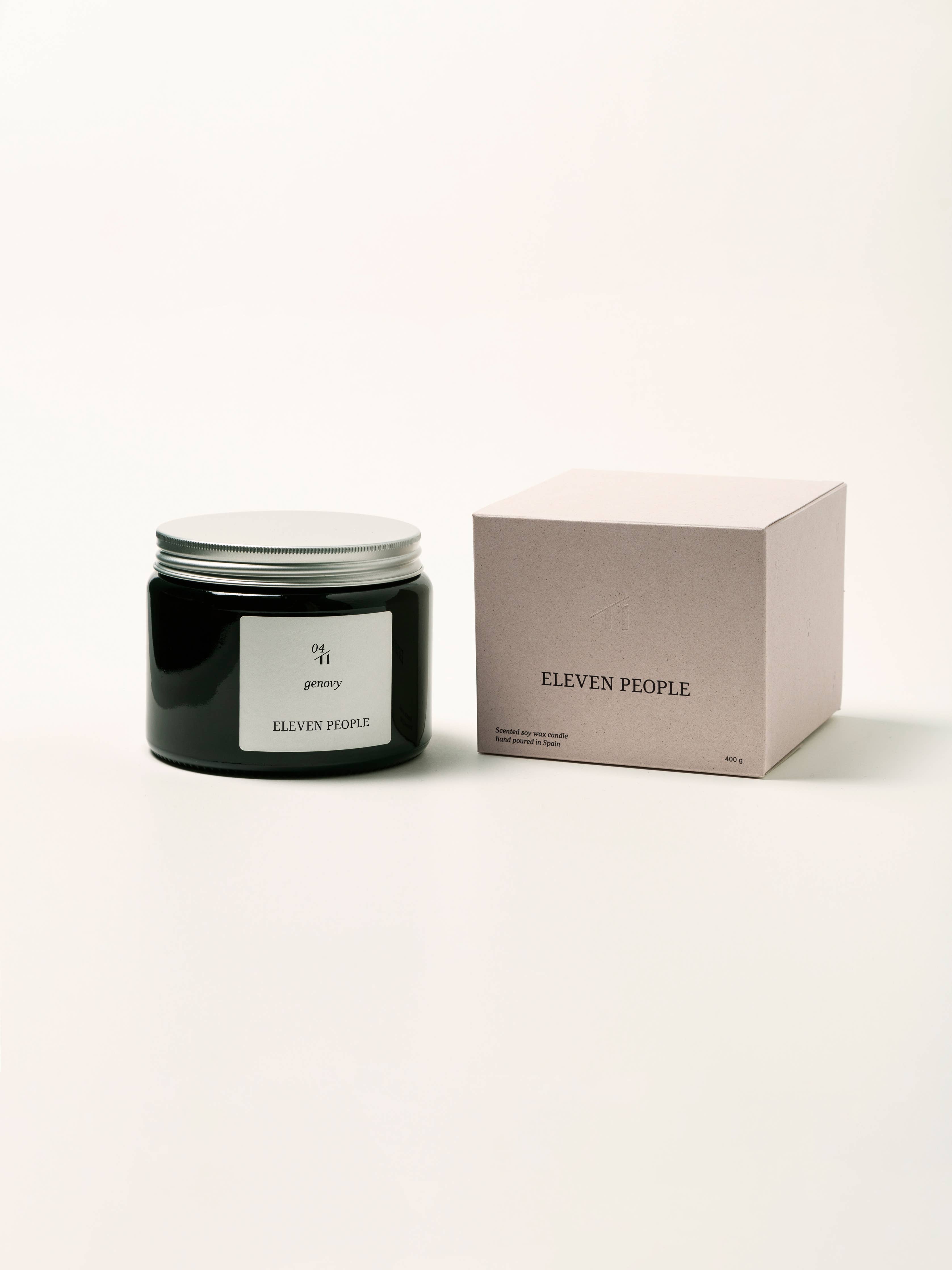 Vela GENOVY nº 04 de rosa, geranio y vetiver: Mediano