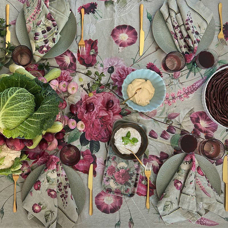 Mantel de Jardín en Flor 145x220 cm.
