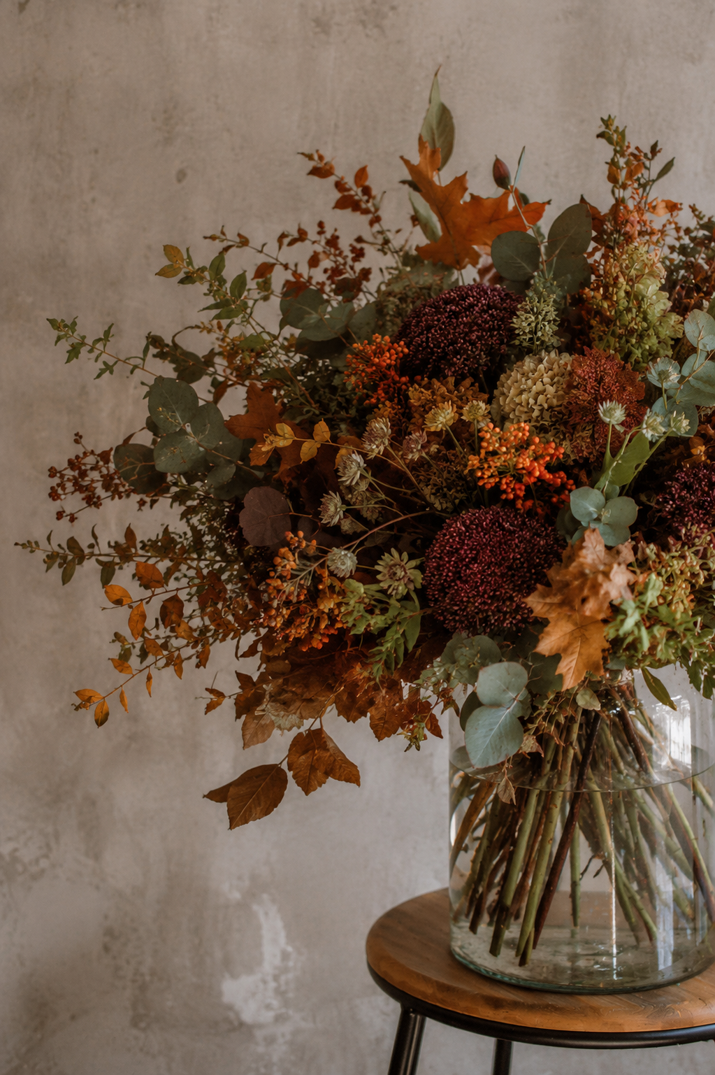 Arreglos florales en jarron · Bilbao 23 Octubre 17:00h