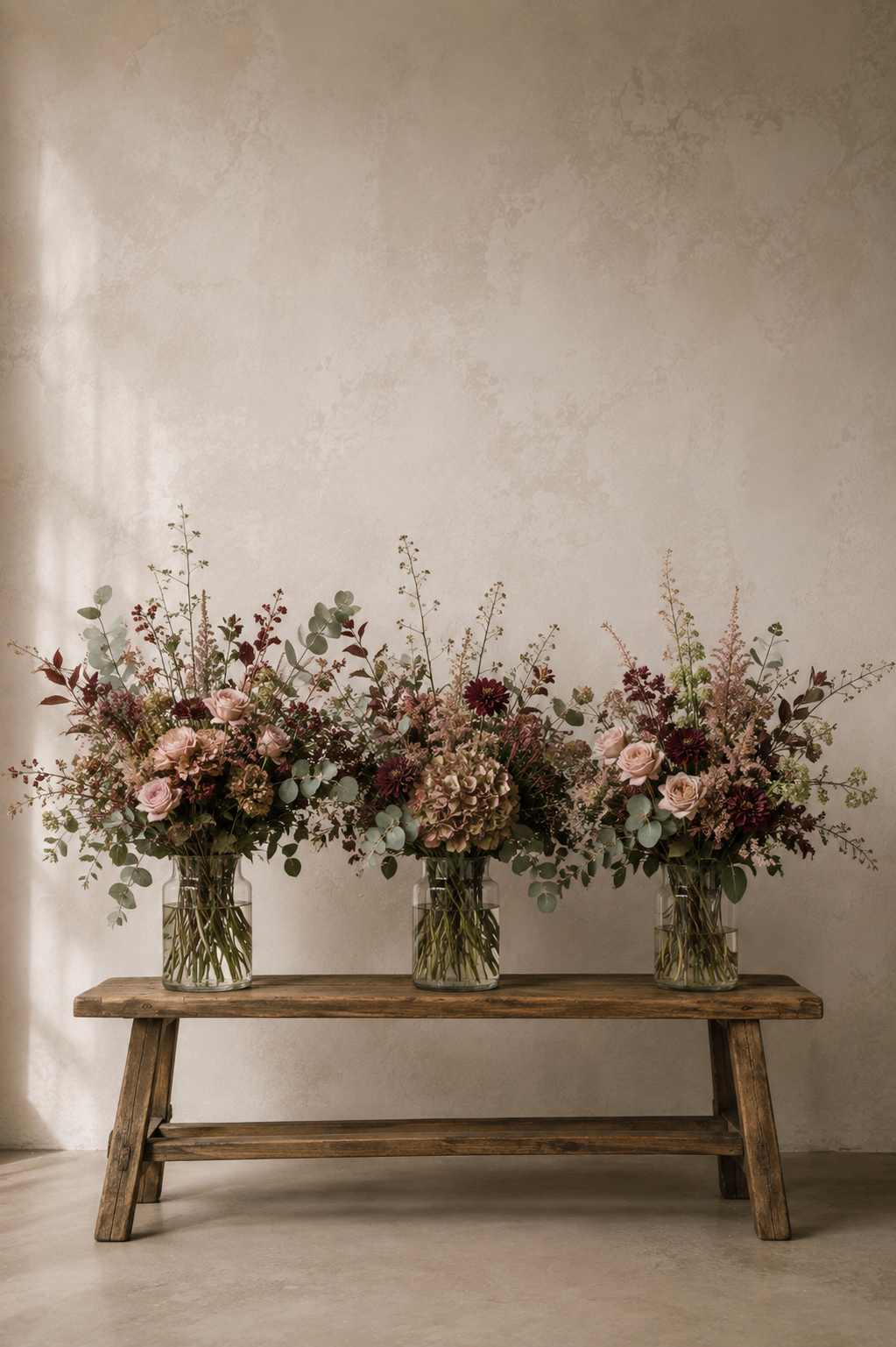 Arreglos florales en jarron · Bilbao 23 Octubre 17:00h
