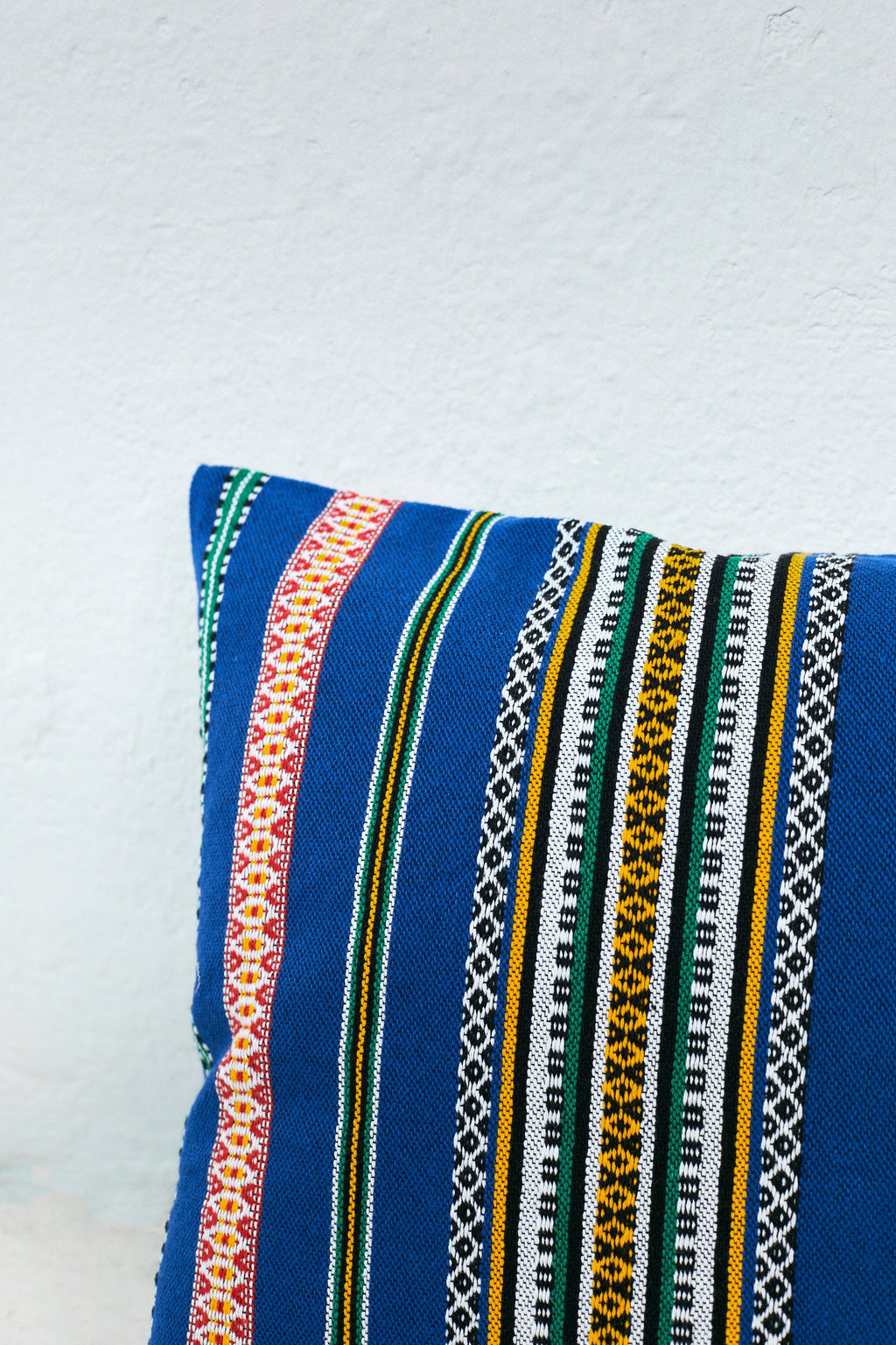 Funda cojín granada azul 50cmx45cm