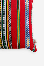 Funda cojín granada rojo 50cmx45cm