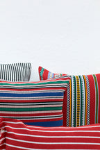 Funda cojín granada rojo 50cmx45cm