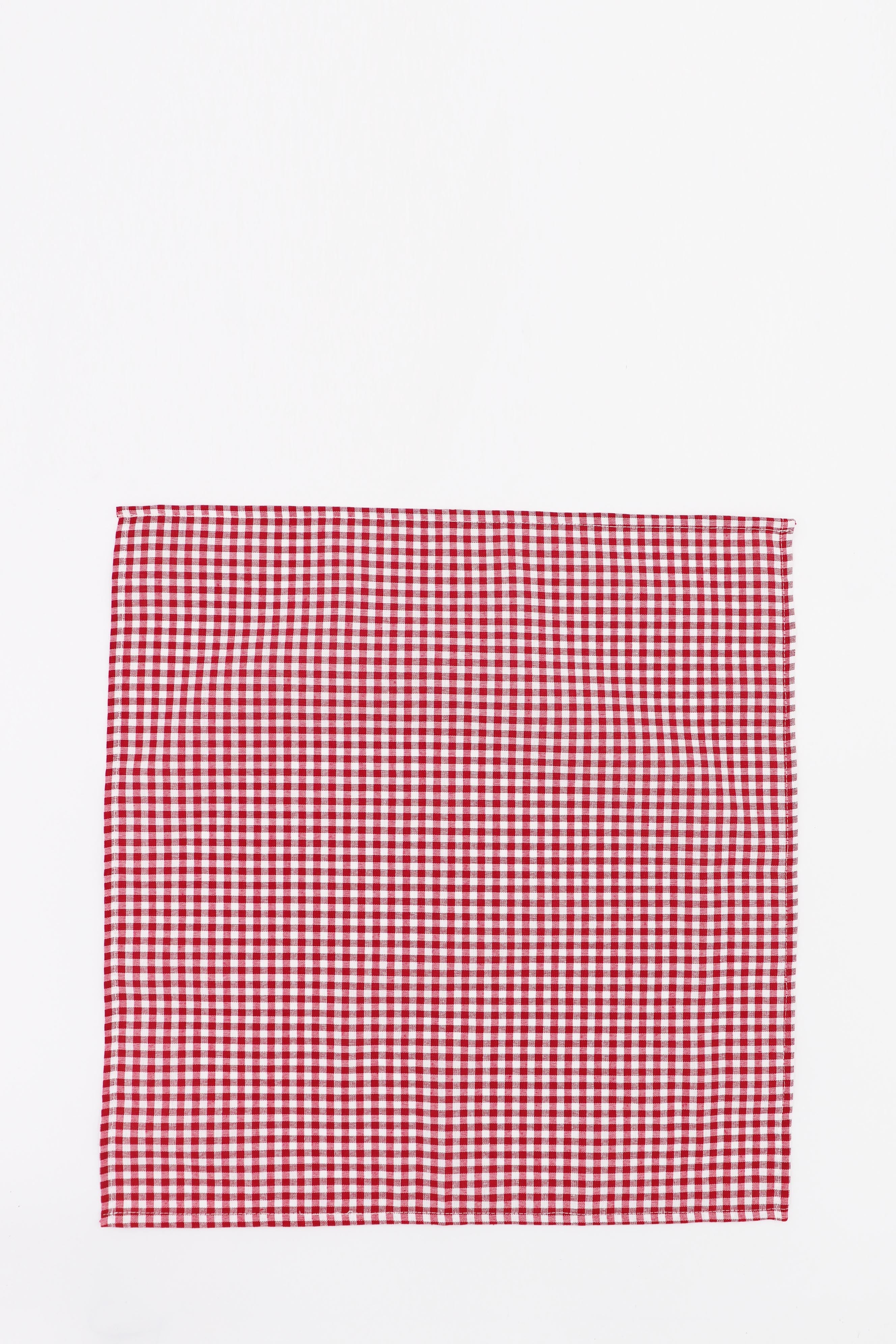 Servilleta vichy rojo (pack de 2)