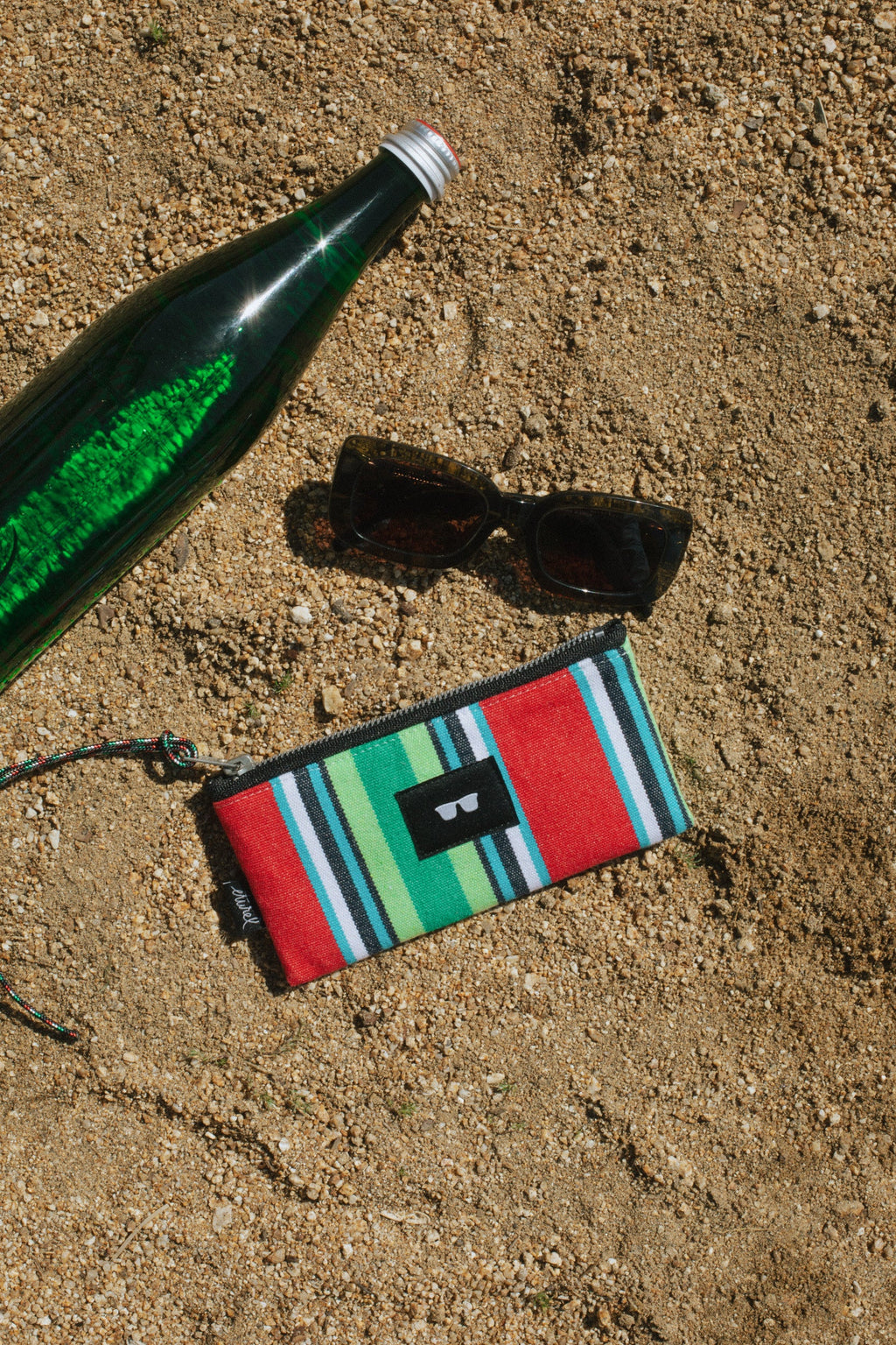 Funda de gafas lona hamaca rojo