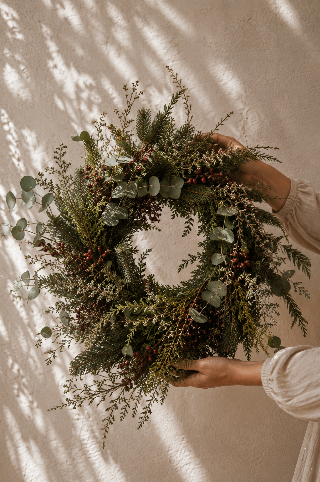 Taller de coronas Navidad Noviembre