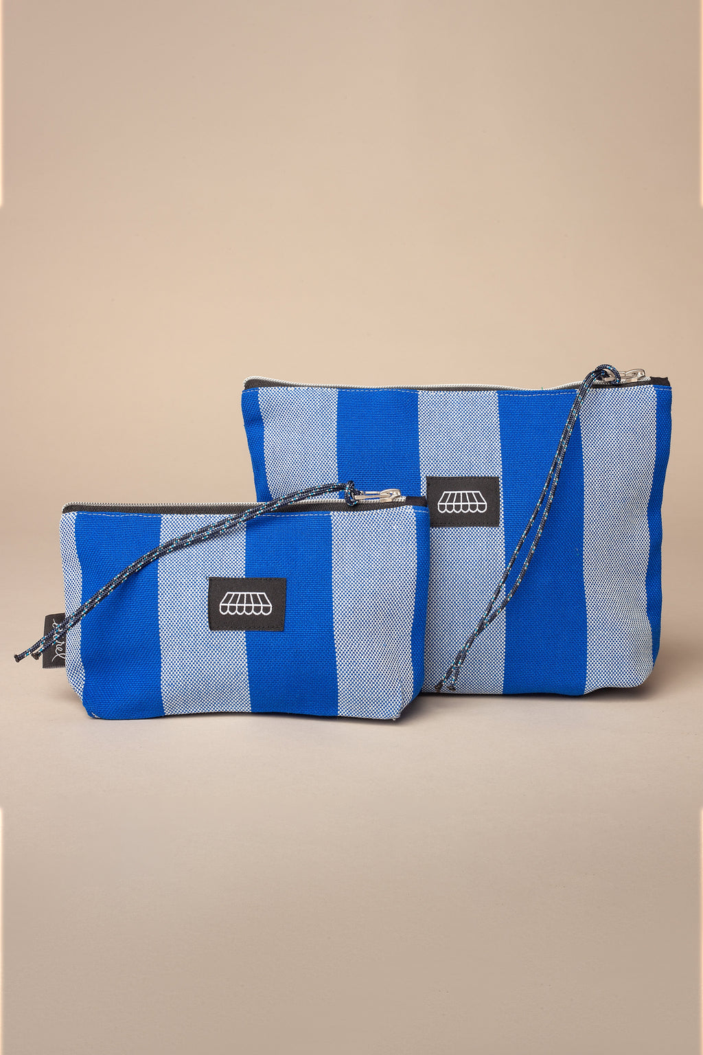 Neceser/estuche lona toldo azul