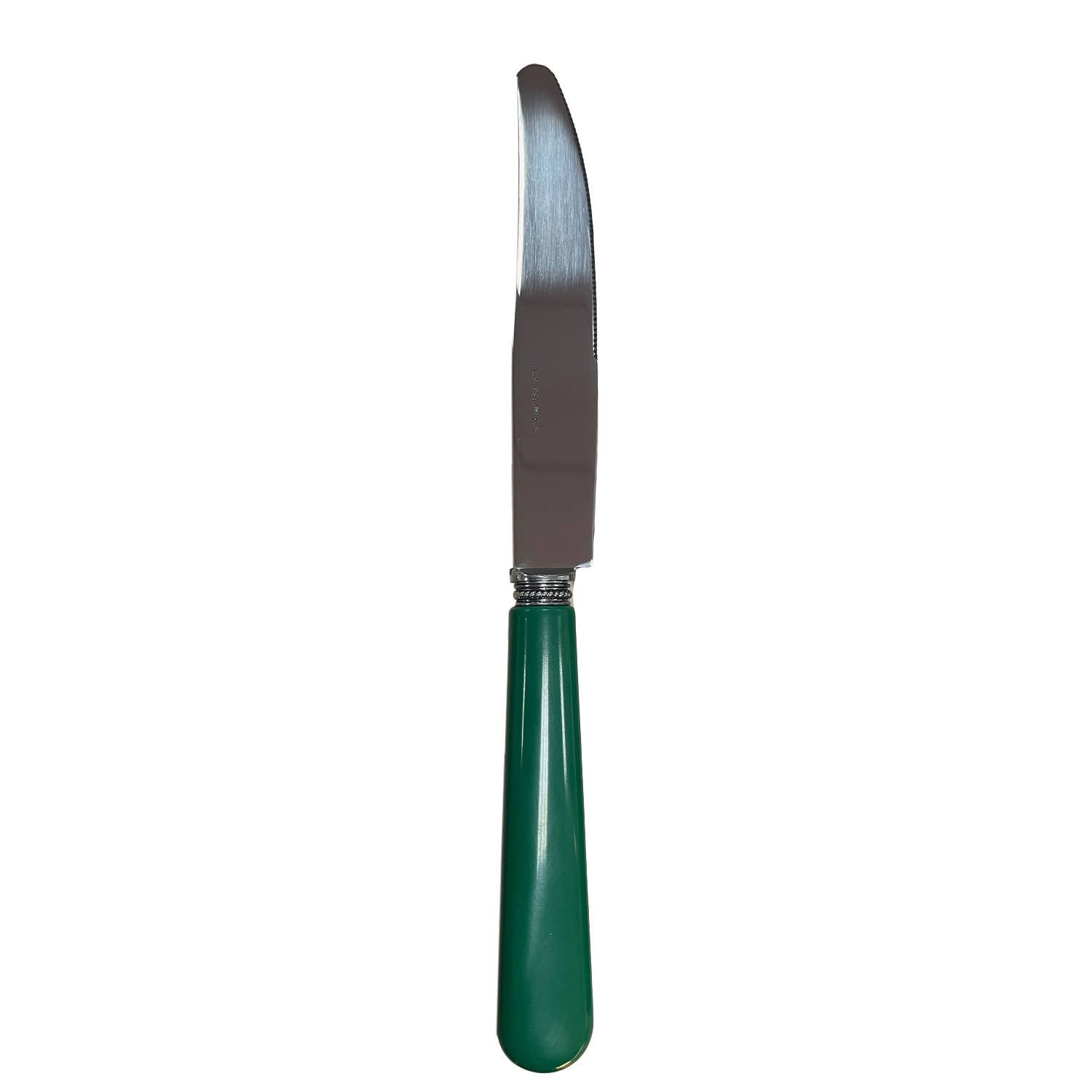 Cuchillo de podar verde de acero inoxidable: Verde